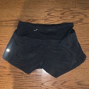 Lulu lemon leggings size 2 speed up shorts long 4”